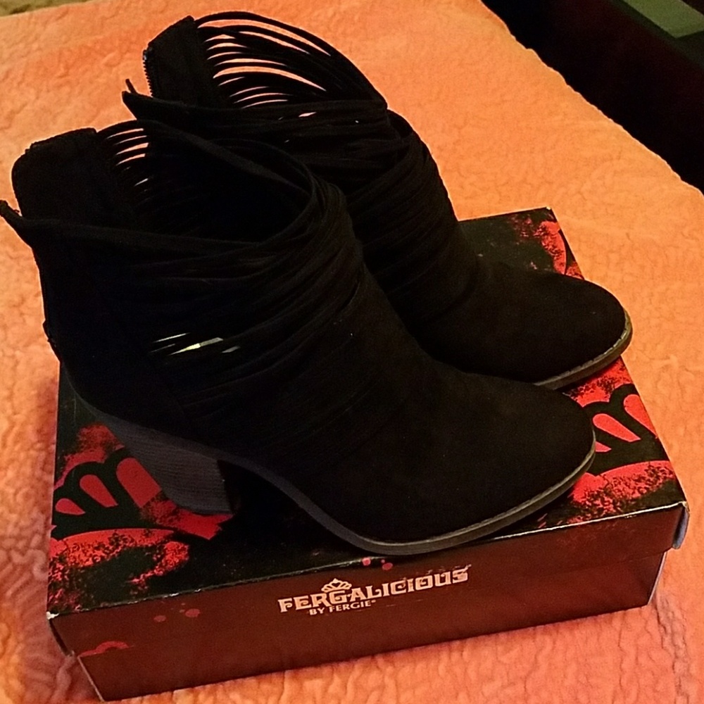 Fergalicious Black Booties